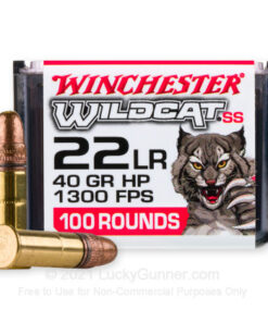 22 LR - 40 Grain CPHP - Winchester Wildcat