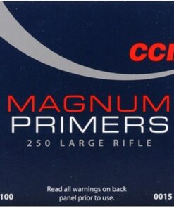 CCI Large Rifle Magnum Primers #250 Box of 1000 (10 Trays of 100)