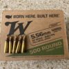 5.56 New Factory Ammo 500 ROUNDS