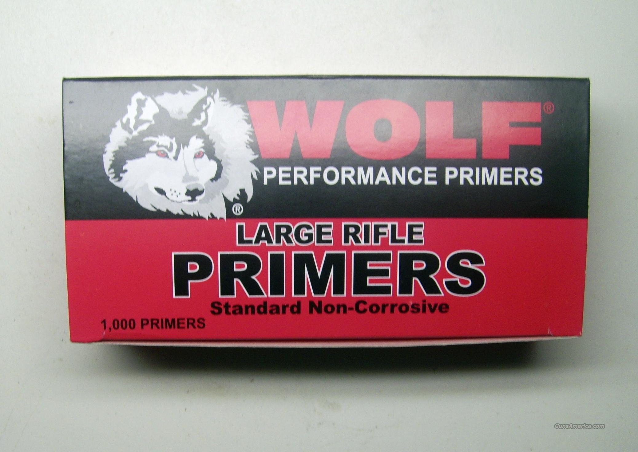 wolf large rifle primers